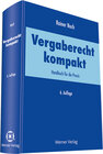 Buchcover Vergaberecht kompakt