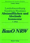 Buchcover Landesbauordnung Nordrhein-Westfalen