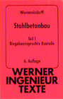 Buchcover Stahlbetonbau. Bemessung und Konstruktion