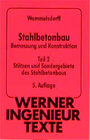 Buchcover Stahlbetonbau. Bemessung und Konstruktion