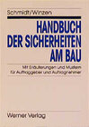 Buchcover Handbuch der Sicherheiten am Bau