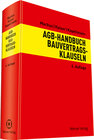 Buchcover AGB-Handbuch Bauvertragsklauseln