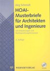 Buchcover HOAI-Musterbriefe für Architekten und Ingenieure