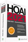 Buchcover HOAI 2021 Honorartabellenbuch