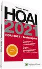 Buchcover HOAI 2021 - Textausgabe