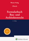 Buchcover Formularbuch Bau- und Architektenrecht