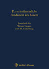 Buchcover Festschrift für Werner Langen