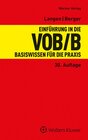Buchcover Einführung in die VOB/B