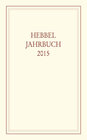 Buchcover Hebbel-Jahrbuch / Hebbel Jahrbuch 2015