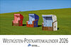 Buchcover Westküsten-Postkartenkalender 2026