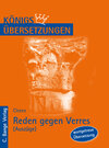 Buchcover Reden gegen Verres – Auszüge: Zweite Rede, IV. Buch: Über die Statuen. & V. Buch: Über die Todesstrafen.
