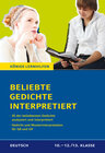 Buchcover Beliebte Gedichte interpretiert.