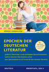 Buchcover Epochen der deutschen Literatur