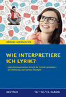 Buchcover Wie interpretiere ich Lyrik? - Anleitung und Übungen.