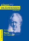 Buchcover Nora (Ein Puppenheim) von Henrik Ibsen.
