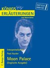 Buchcover Moon Palace (in englischer Sprache) von Paul Auster.