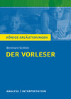 Buchcover Der Vorleser von Bernhard Schlink.