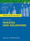 Buchcover Narziß und Goldmund von Hermann Hesse.