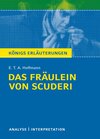 Buchcover Das Fräulein von Scuderi von E.T.A Hoffmann - Textanalyse und Interpretation
