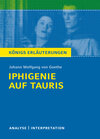 Buchcover Iphigenie auf Tauris von Johann Wolfgang von Goethe
