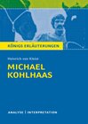Buchcover Michael Kohlhaas von Heinrich von Kleist.