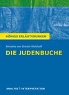 Buchcover Die Judenbuche von Annette von Droste-Hülshoff.