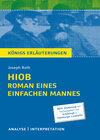 Buchcover Hiob von Joseph Roth - Textanalyse und Interpretation