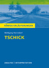 Buchcover Tschick von Wolfgang Herrndorf.