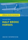 Buchcover Half Broke Horses von Jeannette Walls.