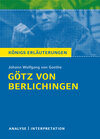 Buchcover Götz von Berlichingen von Goethe - Königs Erläuterungen.
