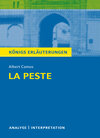 Buchcover Königs Erläuterungen: La Peste - Die Pest von Albert Camus.