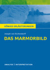 Buchcover Das Marmorbild von Joseph von Eichendorff - Textanalyse und Interpretation