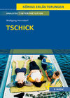 Buchcover Tschick von Wolfgang Herrndorf - Textanalyse und Interpretation