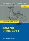Buchcover Jugend ohne Gott von Ödön von Horváth (Textausgabe)