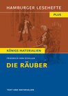 Buchcover Die Räuber von Friedrich Schiller (Textausgabe)