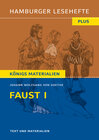 Buchcover Faust I von Johann Wolfgang von Goethe (Textausgabe)
