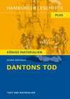 Buchcover Dantons Tod von Georg Büchner (Textausgabe):