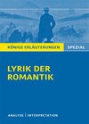 Buchcover Lyrik der Romantik.