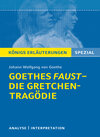 Buchcover Goethes Faust – Die Gretchen-Tragödie.