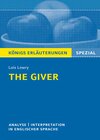 Buchcover The Giver von Lois Lowry - Textanalyse und Interpretation