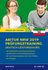 Buchcover Abitur Nordrhein-Westfalen 2019 Prüfungstraining – Deutsch Leistungskurs. Königs Abi-Trainer: