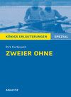 Buchcover Zweier ohne von Dirk Kurbjuweit - Textanalyse und Interpretation