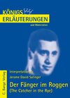 Buchcover Der Fänger im Roggen - The Catcher in the Rye von Jerome David Salinger. Textanalyse und Interpretation.
