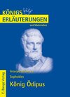 Buchcover König Ödipus von Sophokles. Textanalyse und Interpretation.