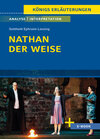 Buchcover Nathan der Weise von Gotthold Ephraim Lessing - Textanalyse und Interpretation
