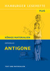Buchcover Antigone von Sophokles (Textausgabe)