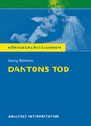 Buchcover Dantons Tod von Georg Büchner. Königs Erläuterungen.