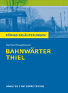 Buchcover Bahnwärter Thiel von Gerhart Hauptmann.