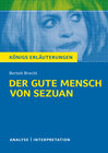 Buchcover Der gute Mensch von Sezuan von Bertolt Brecht.