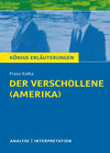 Buchcover Der Verschollene (Amerika) von Franz Kafka.